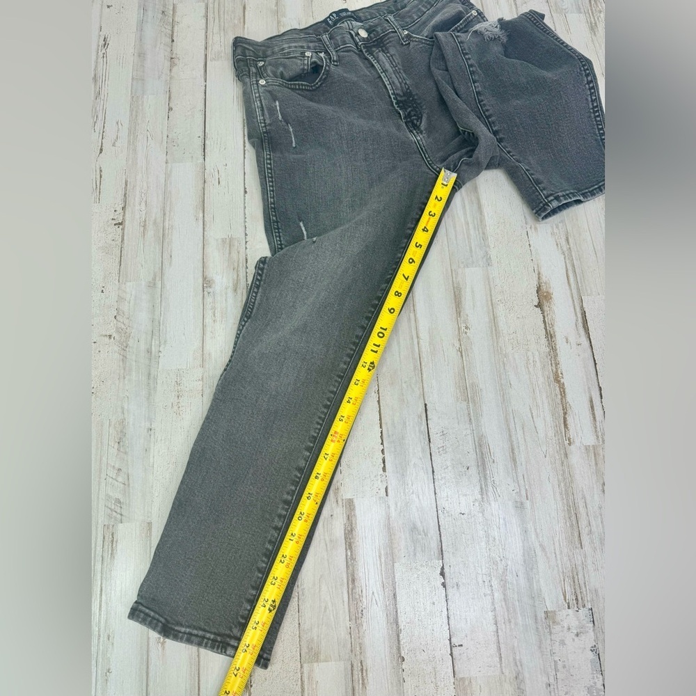 Gap High Mid Rise Vintage Slim Women Black Jeans - Size 12/31R (32x26.5) - Picture 8 of 11